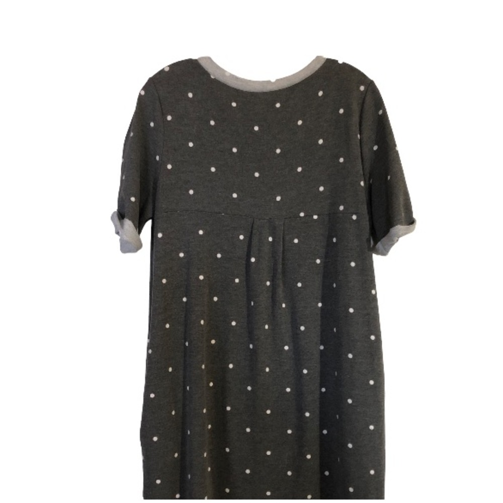 Lake Flower•Polka Dot Short Sleeve Dress - Picture 6 of 10